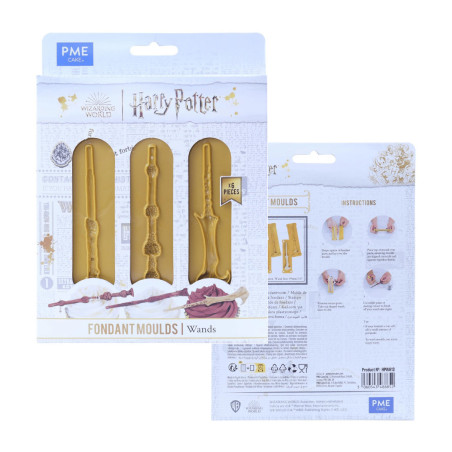 harry potter wand modeling mold packaging