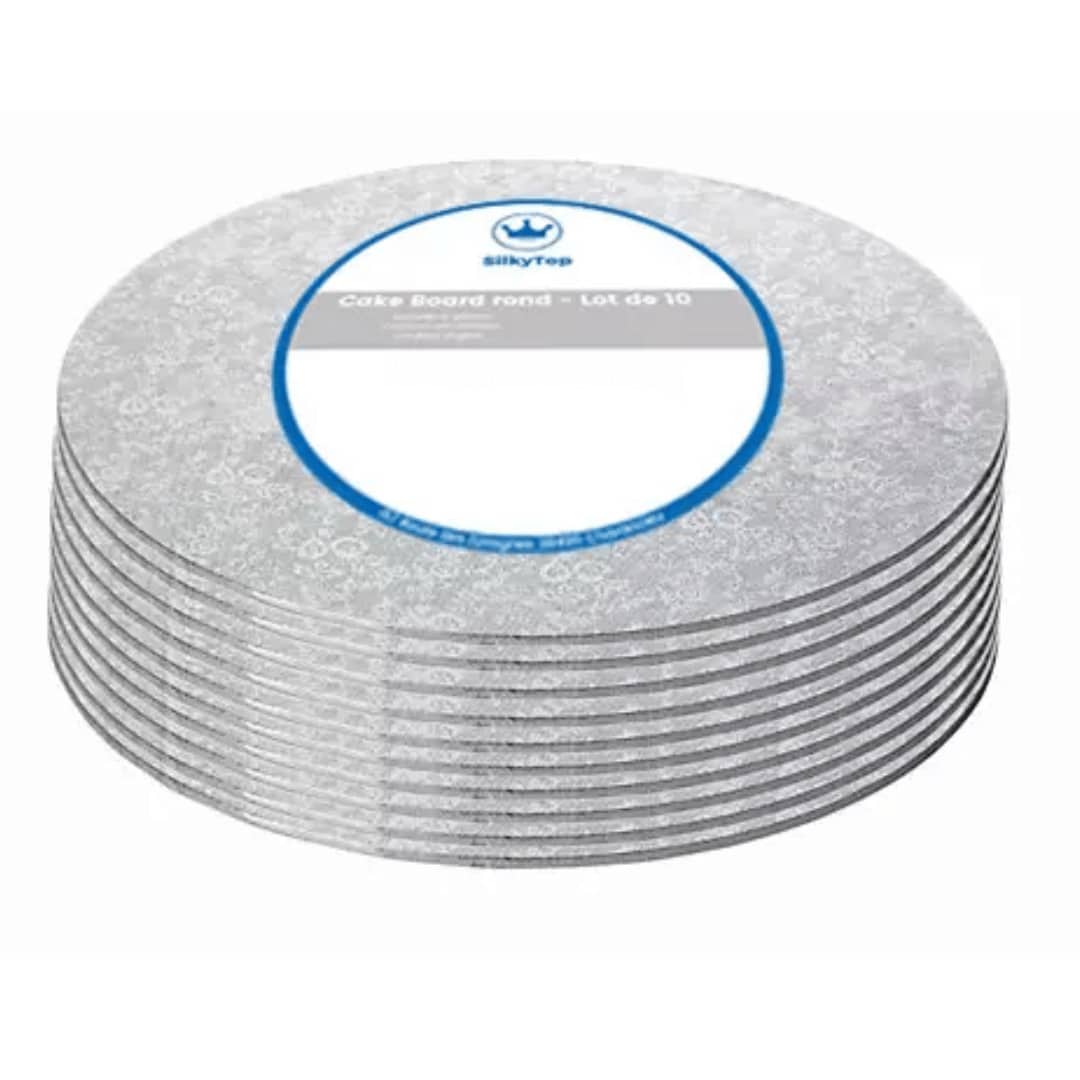 Round cake board Set of 10 - Diameter of your choice