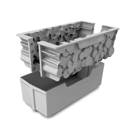 log mold drill silikomart assembly