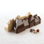 chocoalt made in the silikomart artic mold