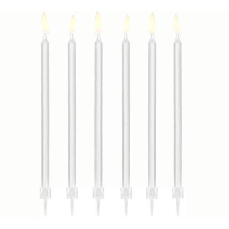 10 long candles