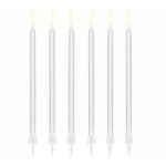 10 long candles