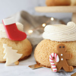 Christmas cream puffs