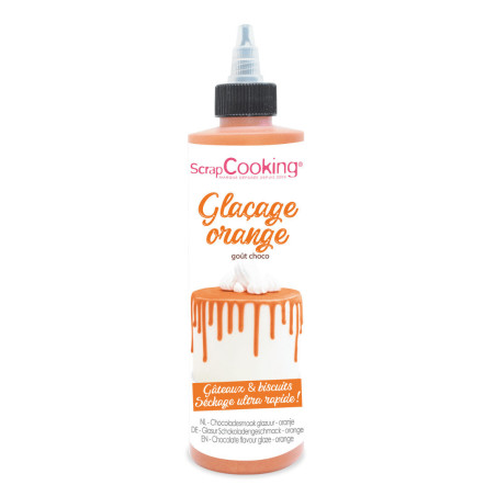 Orange Drip Cake Frosting