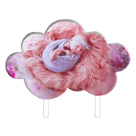 Cloud Cake Topper to personalize