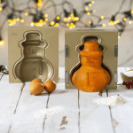 3d snowman mold decora
