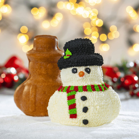 snowman cake