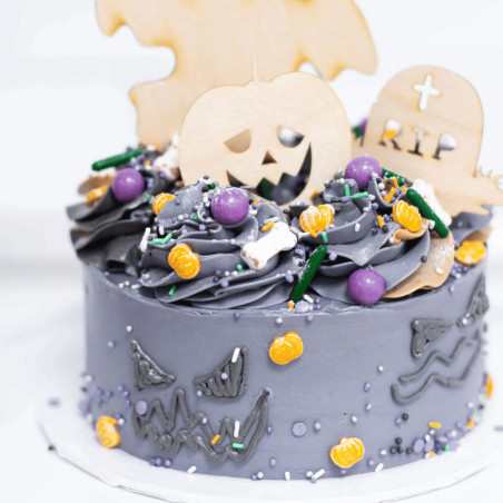 halloween cake design