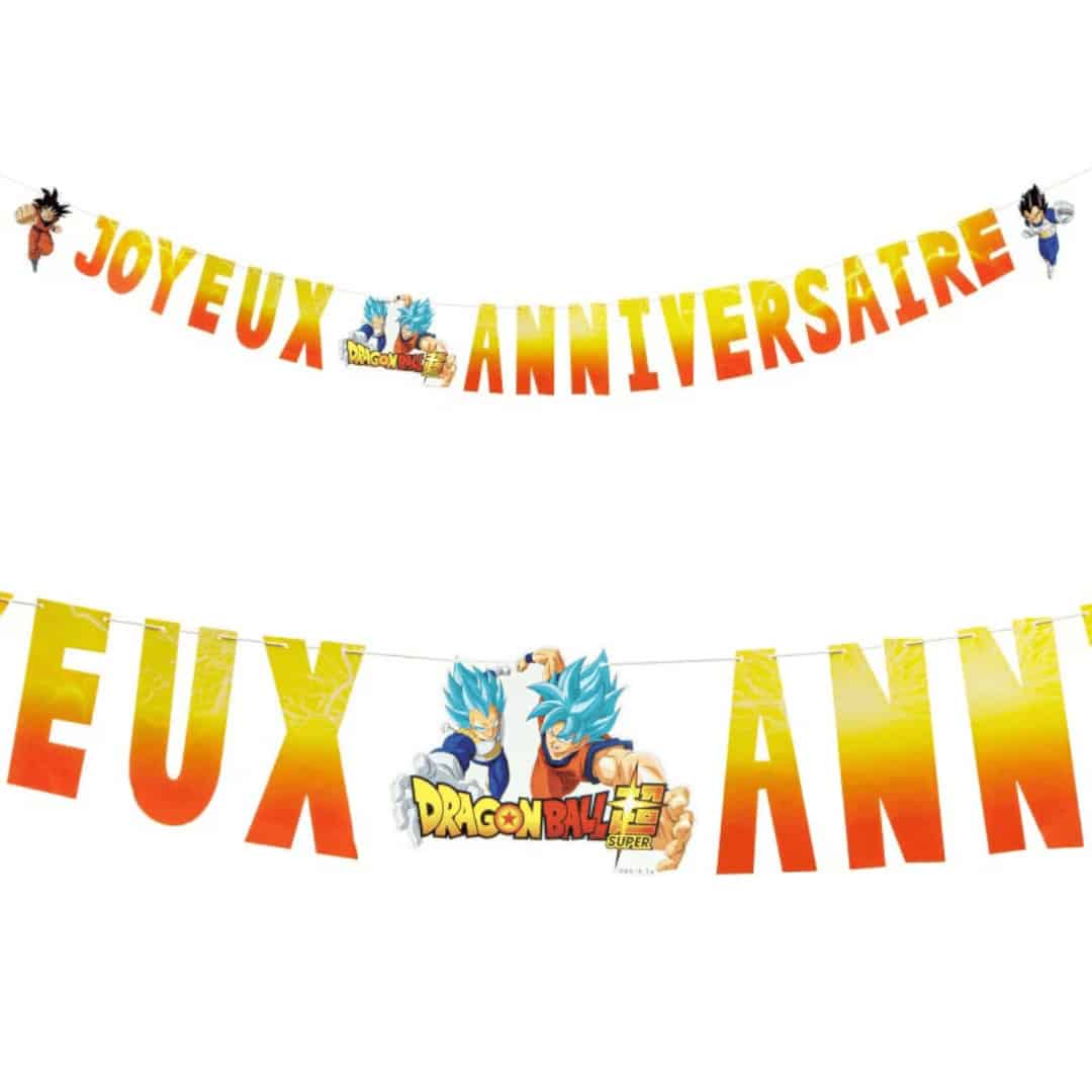 Dragon Ball Birthday Garland