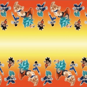 Dragon Ball Birthday Tablecloth
