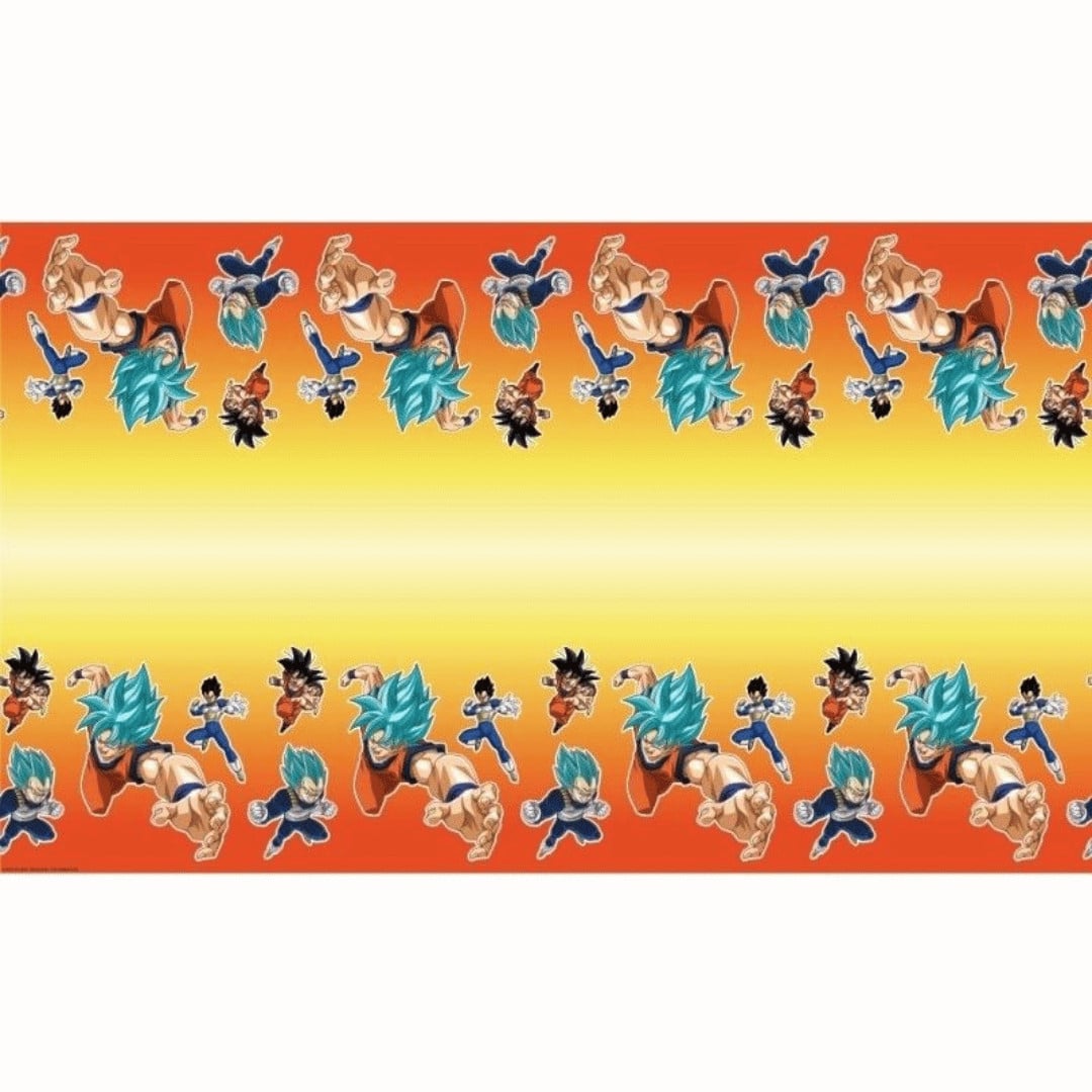 dragon ball birthday tablecloth