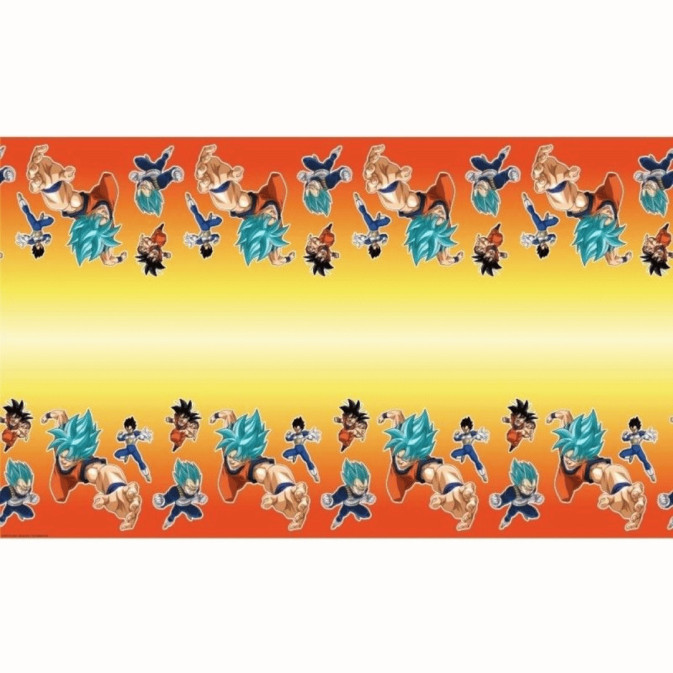 dragon ball birthday tablecloth
