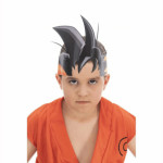 child with son goku headdress