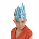 child with dragon ball headdress