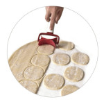 use round dough cutting roller