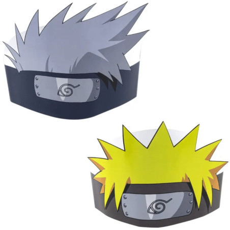 Naruto headdress and wig