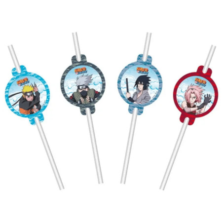 8 Naruto straws