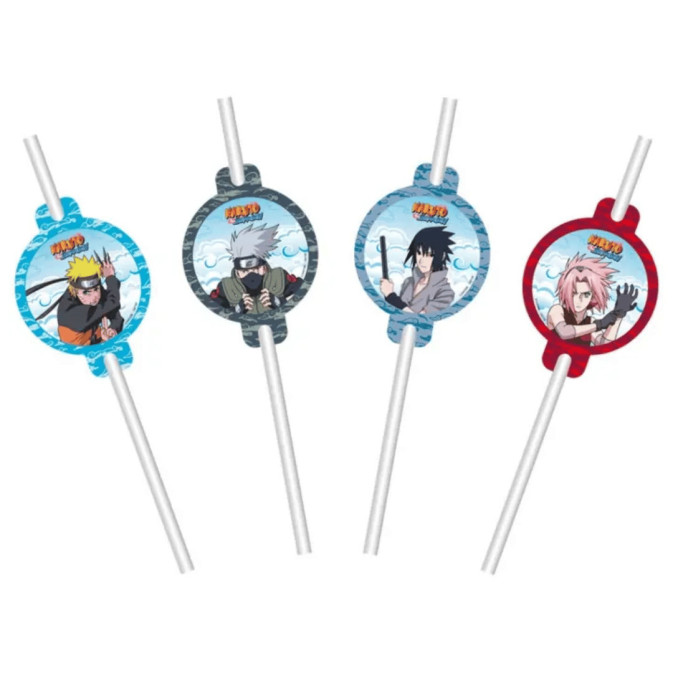 8 Naruto straws