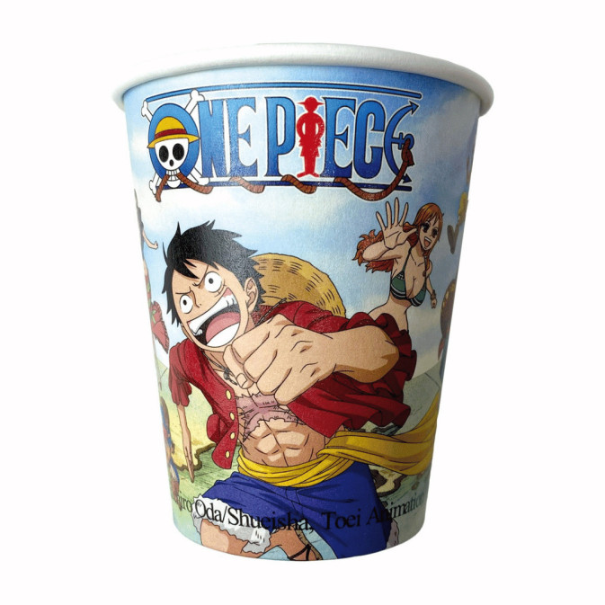 8 One Piece Birthday Cups