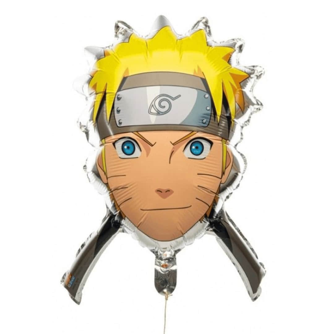 Naruto head helium balloon