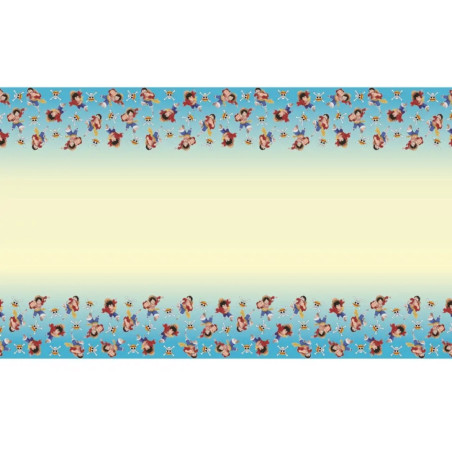 One piece birthday tablecloth