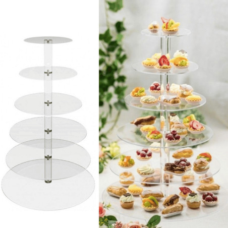 6 tier cake stand