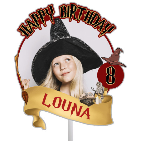 cake topper the school of sorcerers