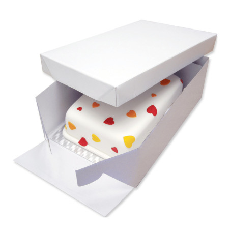 Cake box + Cakeboard 33 x 22.8 cm