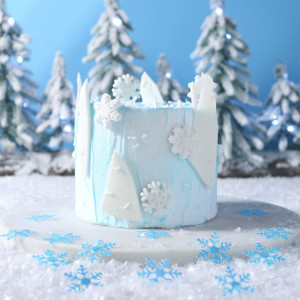 Sugar snowflakes