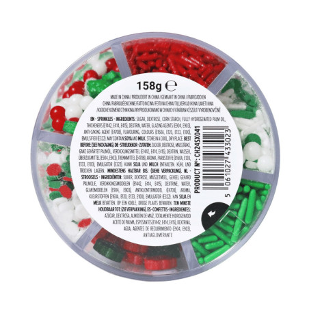 christmas sprinkles ingredients