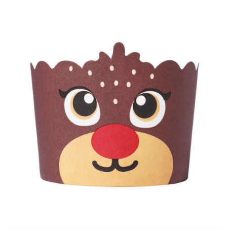 on reindeer head box