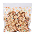 bag filled with cake