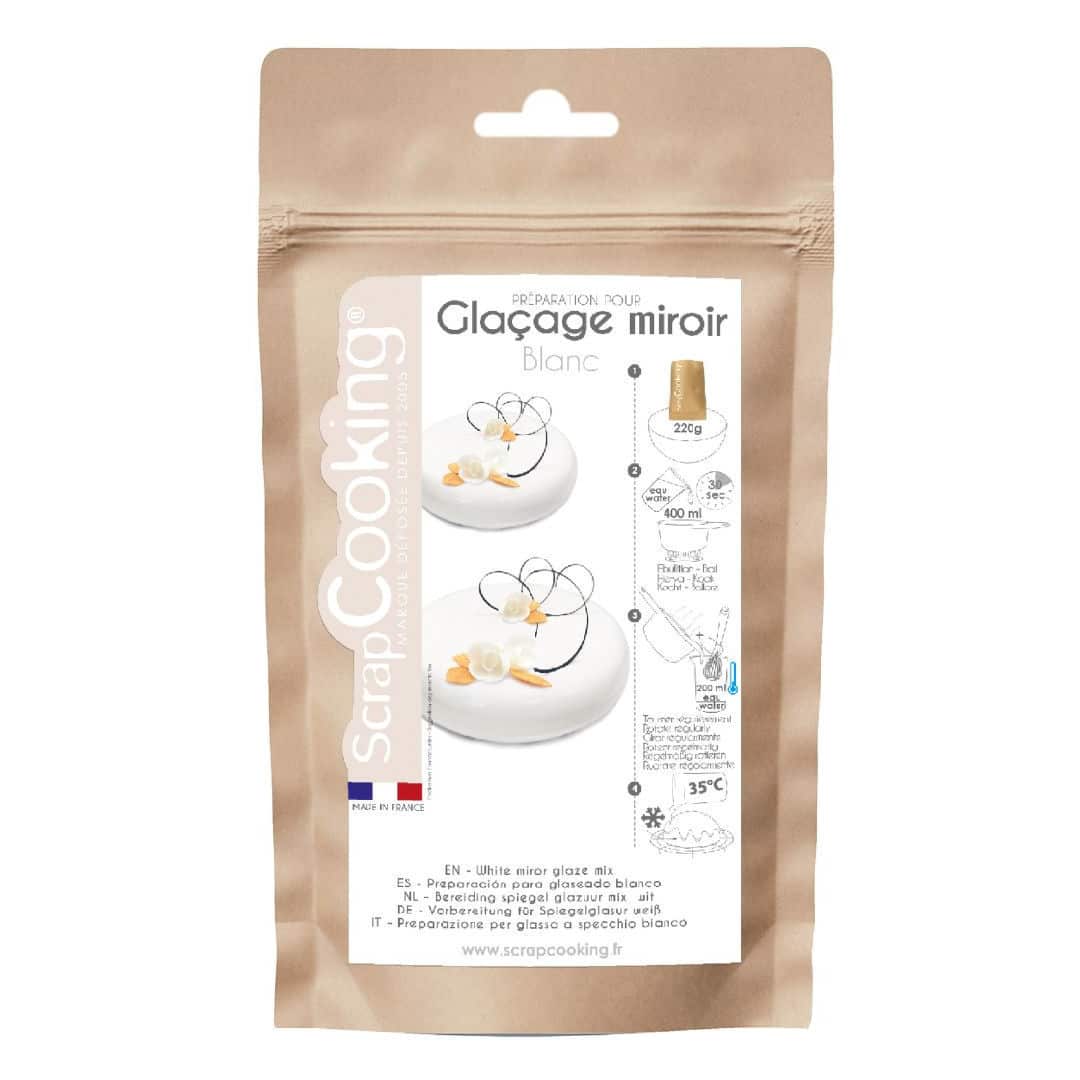 White mirror glaze - Powder mix