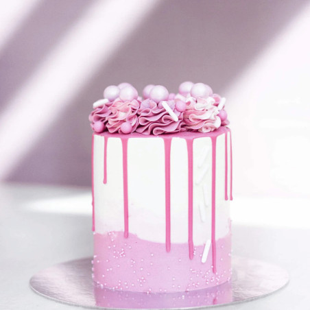 pink cake design