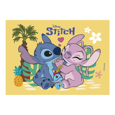 Stitch edible cake decoration