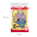 Stitch edible cake decoration dimension