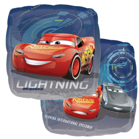 Flash Mc Queen double-sided foil balloon