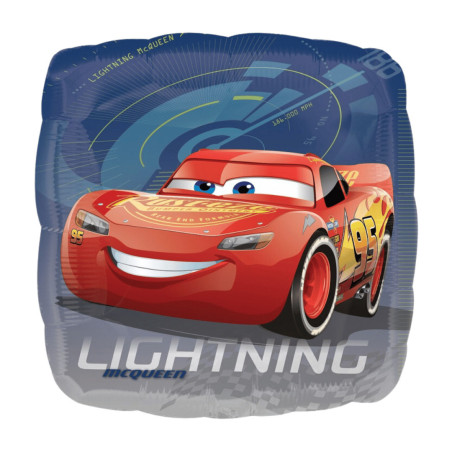 Flash McQueen aluminum balloon rear side