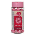 Funcakes pink sugar pearl pot 10mm