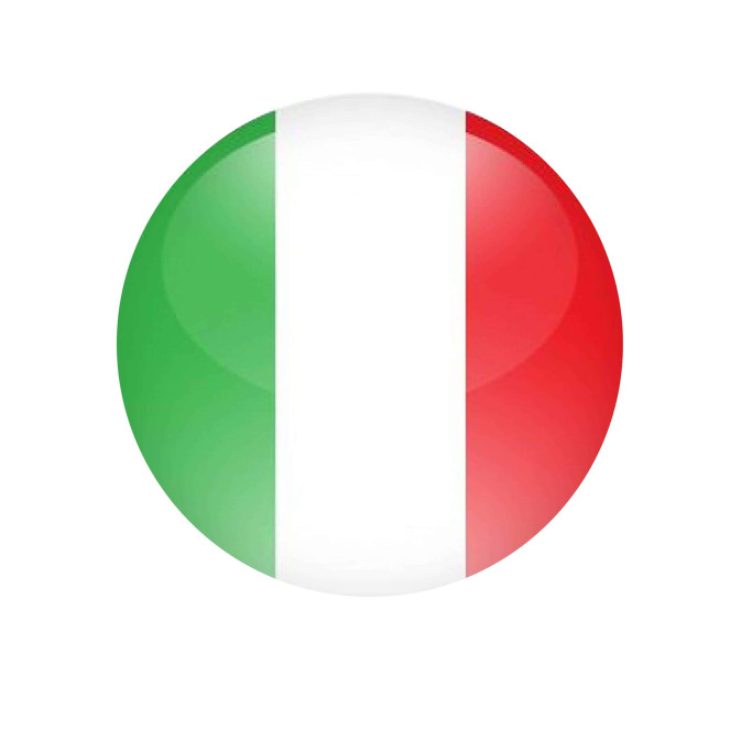 Italian-flag-sugar-disk