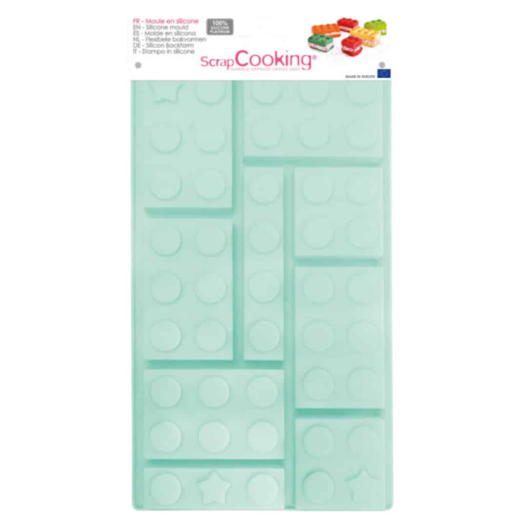 Scrapcooking brick silicone cake mold