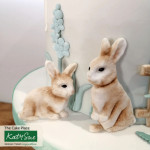 sugar paste rabbit modeling