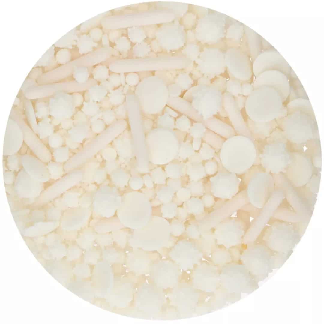 funcakes white sprinkle mix