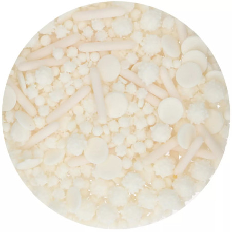 funcakes white sprinkle mix