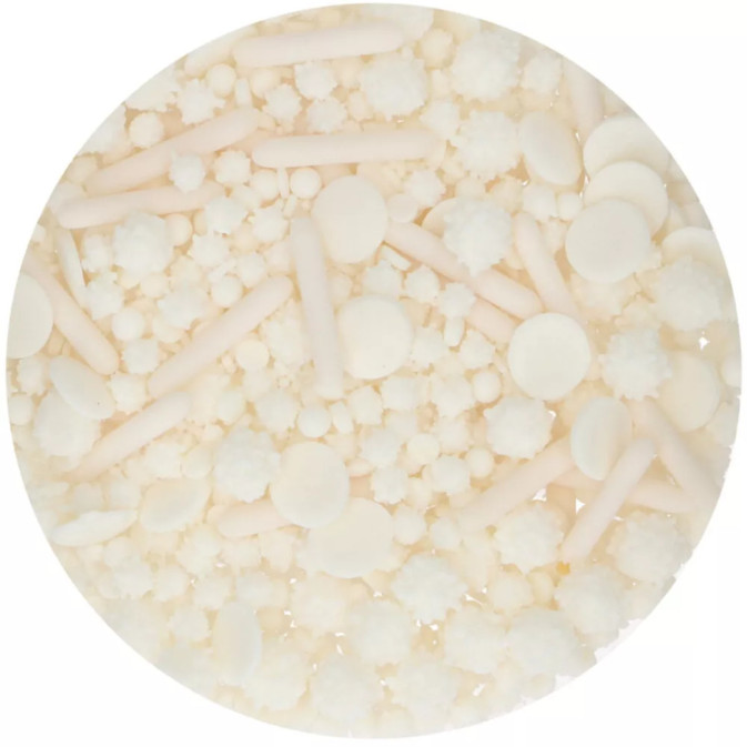 funcakes white sprinkle mix
