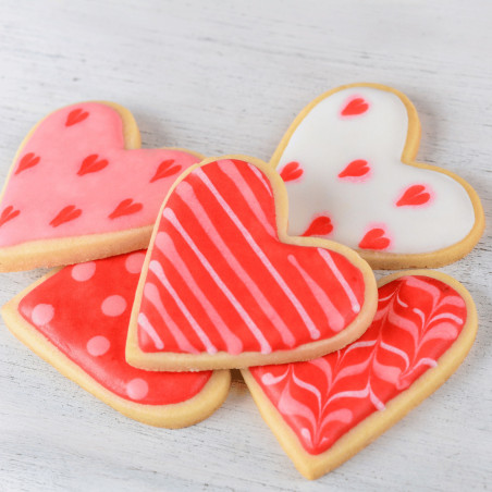 heart cookies