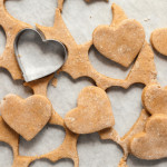 cookie cutter and dough