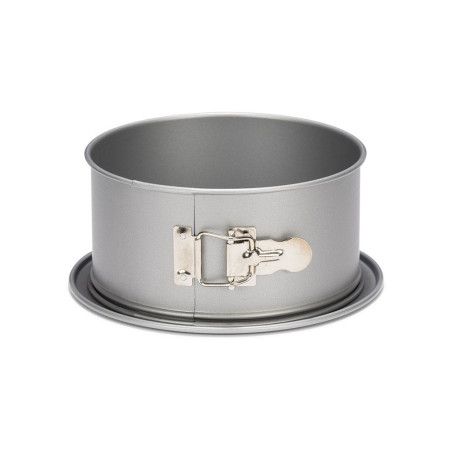 Springform pan with anti-overflow base