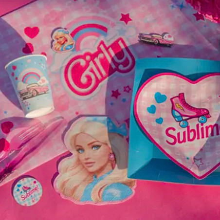 barbie birthday decoration