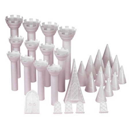 detail of the 3d mold Wilton castle